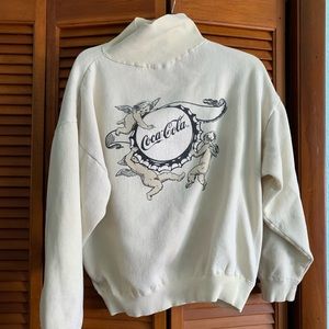 Vintage Coca-Cola turtleneck sweater